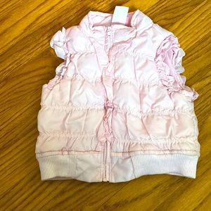 Light pink vest coat